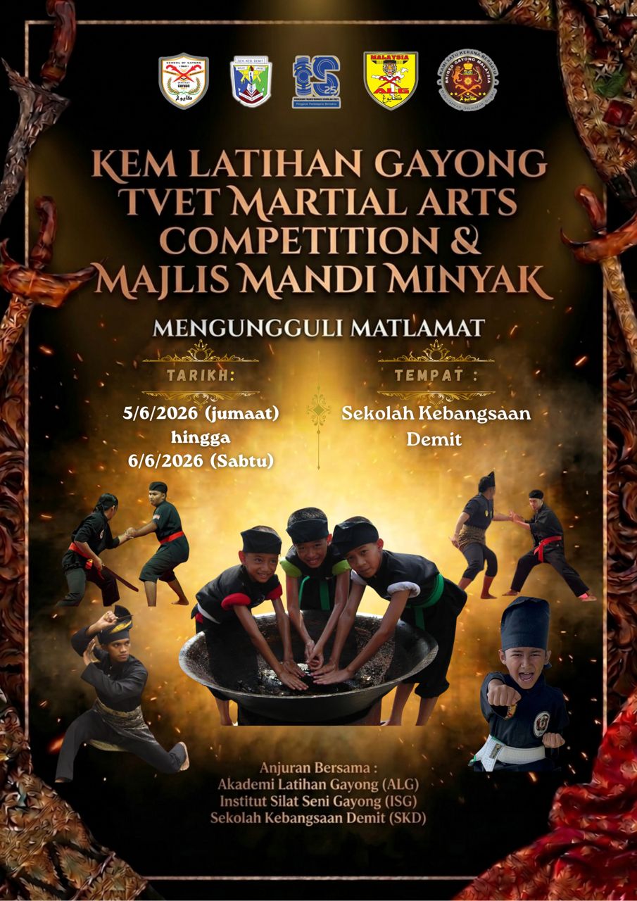 Kem Latihan Gayong Tvet Martial Arts Competition & Majlis Minyak